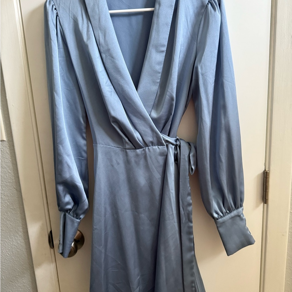 Premier Amour Sky Blue Dress